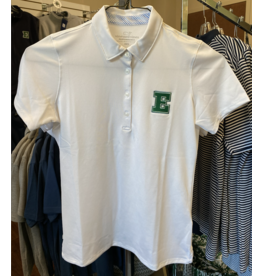 Vineyard Vines Women's VV Pique Golf Polo - White Cap