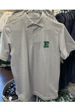 Vineyard Vines Men's VV Winstead Stripe Golf Polo - White Cap/Tejeda