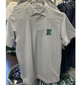 Vineyard Vines Men's VV Winstead Stripe Golf Polo - White Cap/Tejeda
