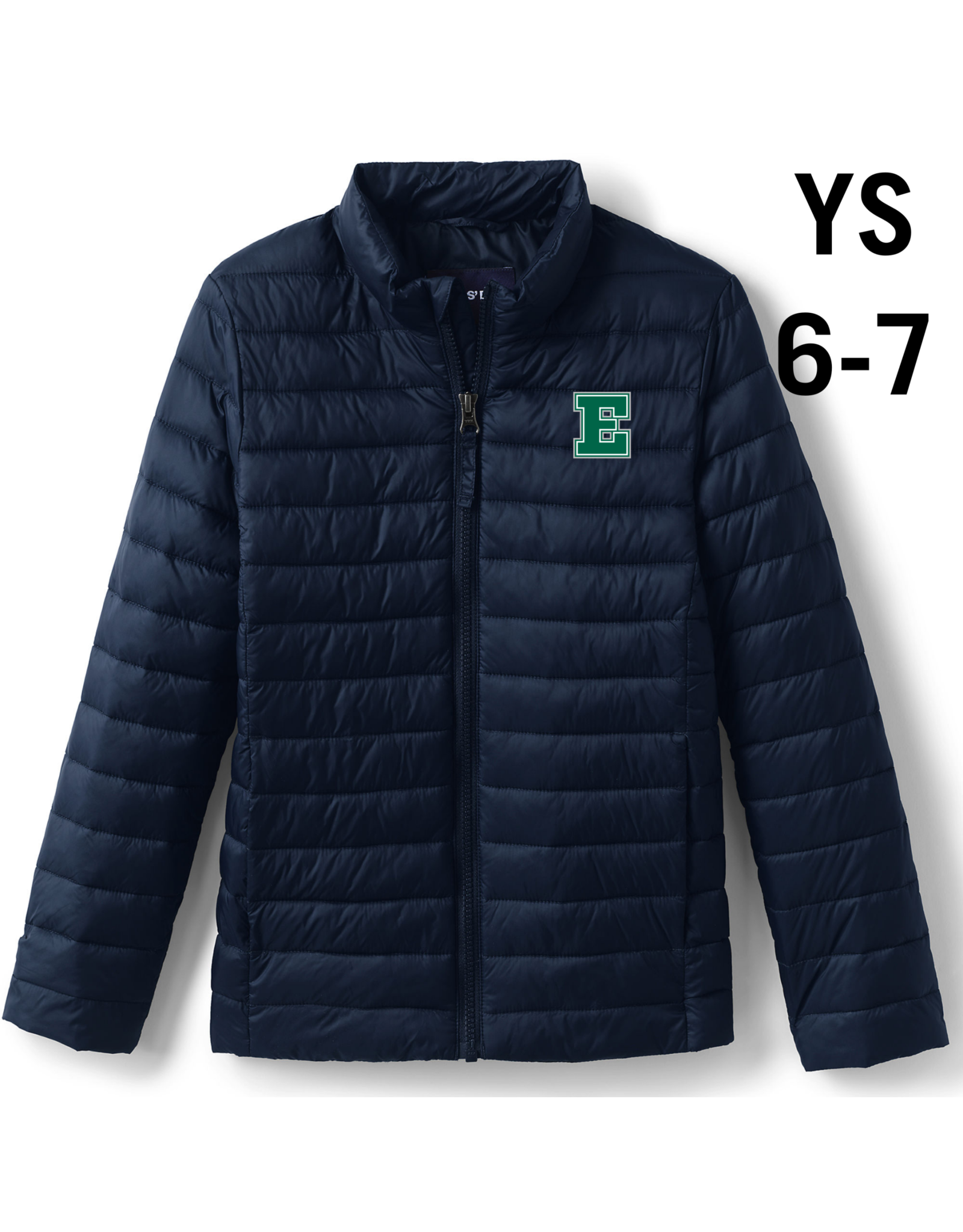 Lands' End Thermoplume Puffer Jacket, Youth  YS 8-9