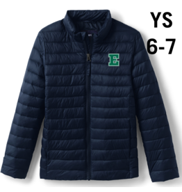 Lands' End Thermoplume Puffer Jacket, Youth  YS 8-9