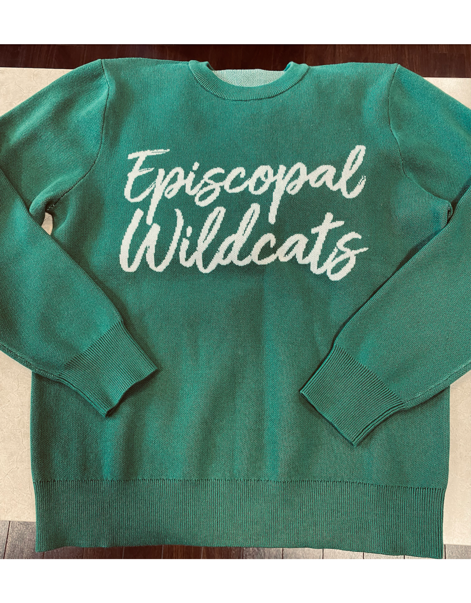 Green Episcopal Wildcats Sweater