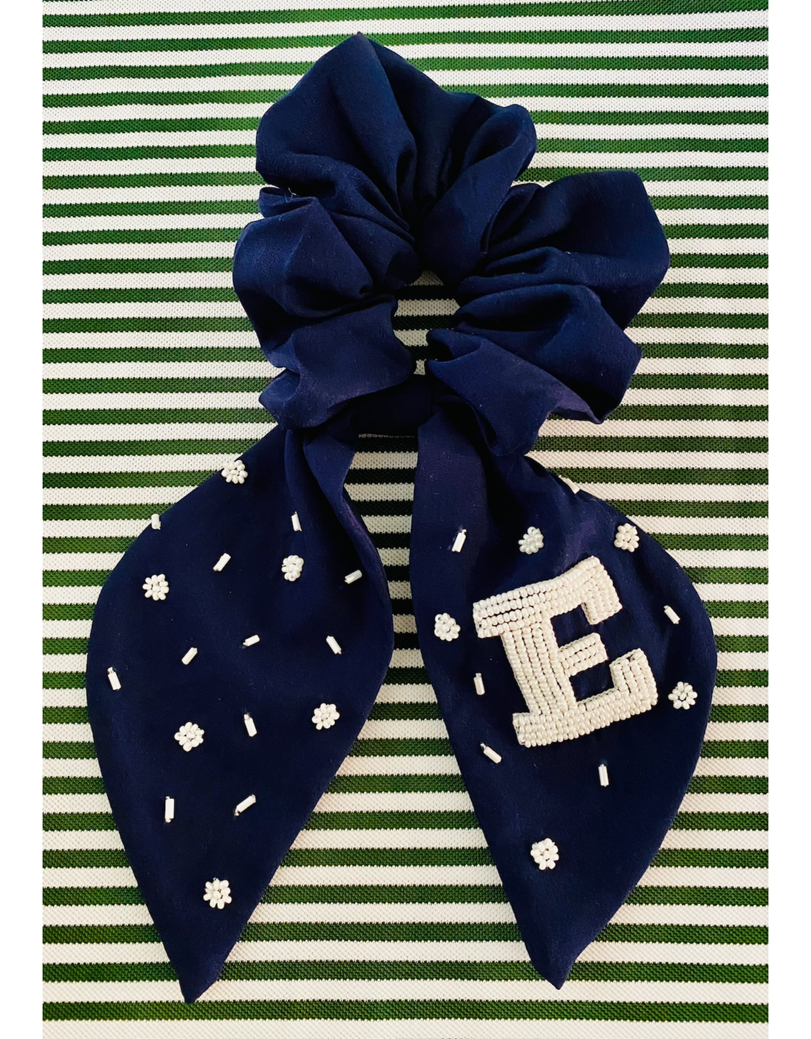 The Busy Bee Beaded Scrunchie