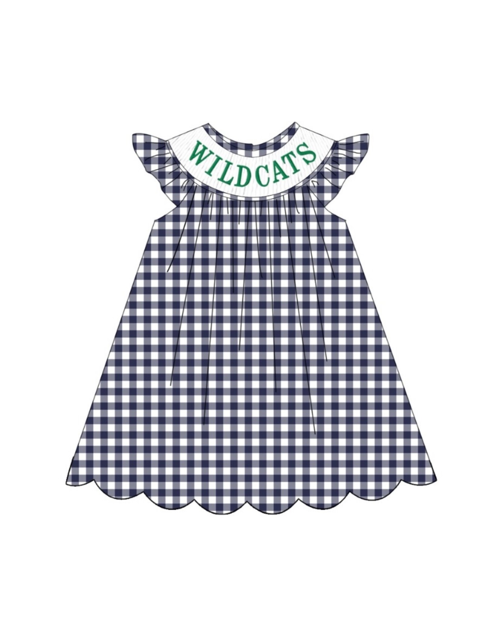 The Busy Bee Smocked Dress