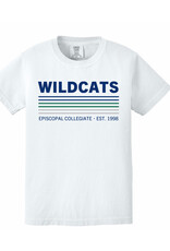 Comfort Colors white Wildcat six stripes