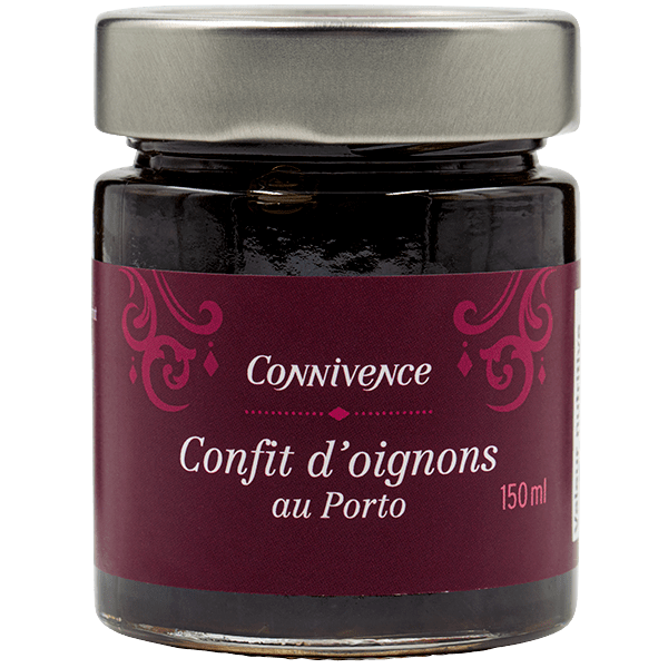 Confit d'oignons au Porto Connivence