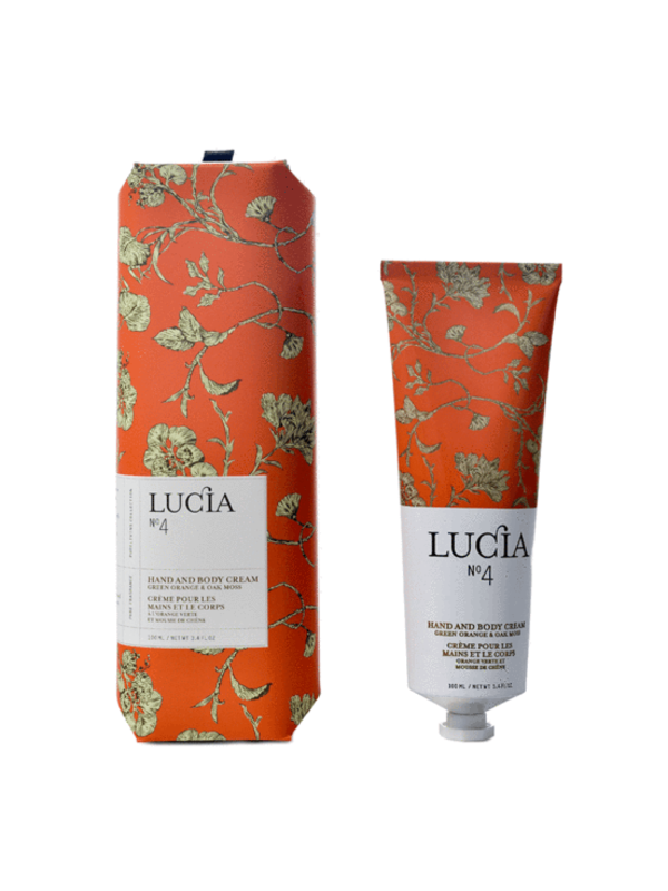 Lucia N°4 Crème pour les mains et le corps Orange verte et mousse de chêne Lucia