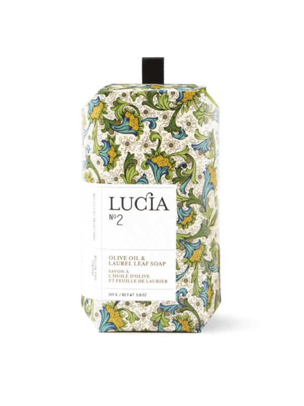 Lucia N°2 Savon à l’huile d’olive et feuille de laurier Lucia
