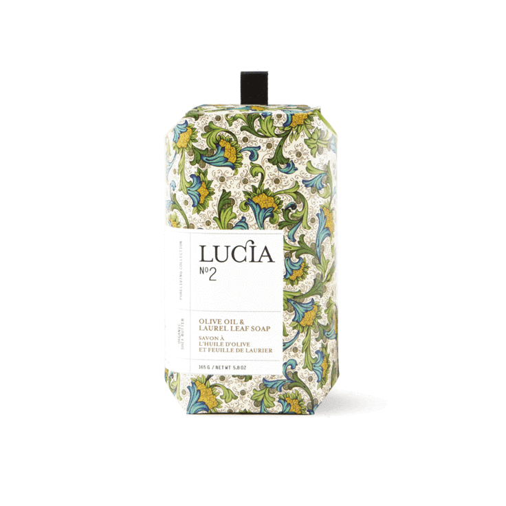 N°2 Savon à l’huile d’olive et feuille de laurier Lucia