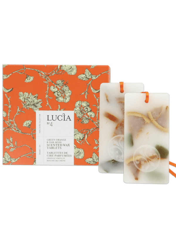 Lucia N°4 Tablettes parfumées Orange verte et mousse de chêne Lucia