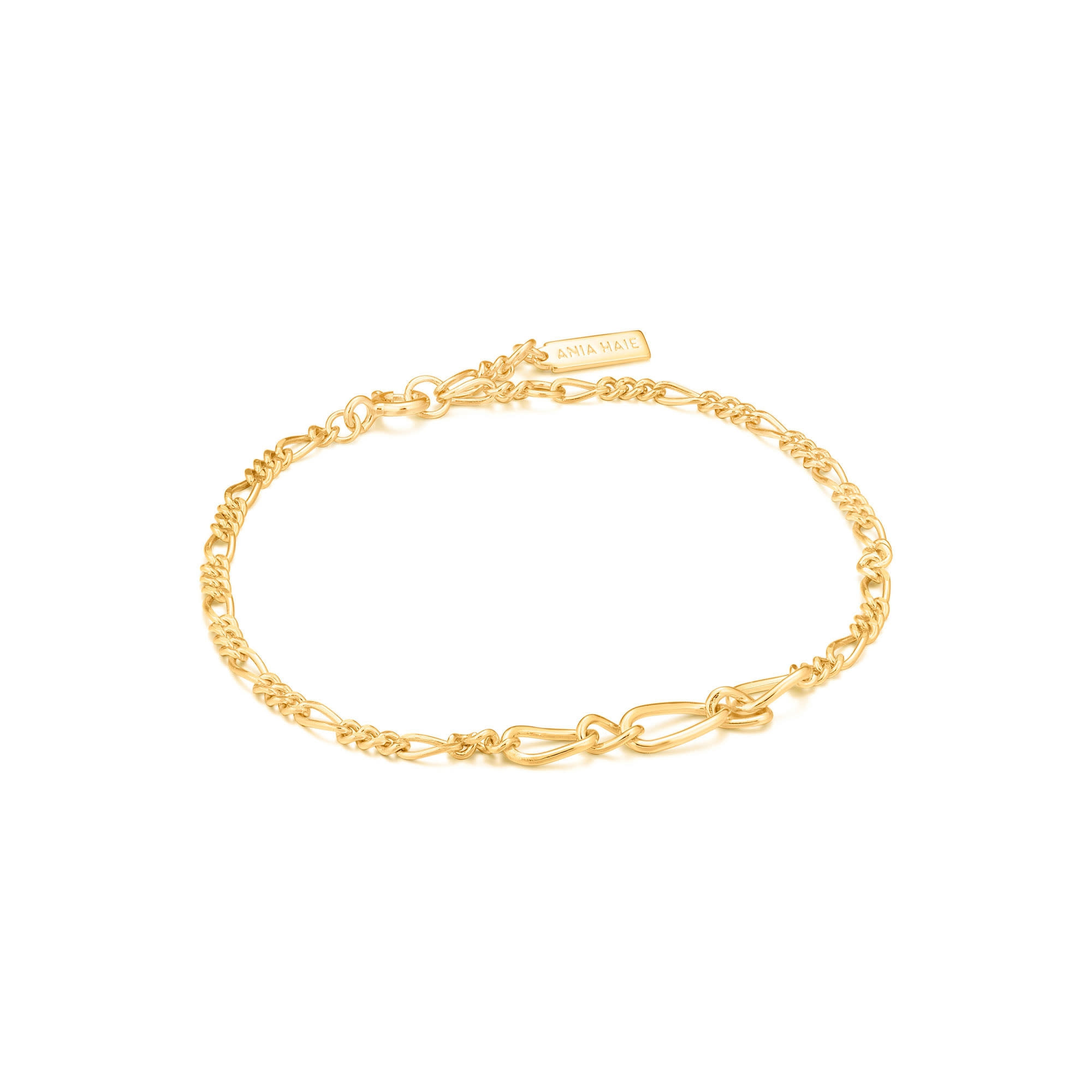 Bracelet Ania Haie Figaro Chain Bracelet Gold