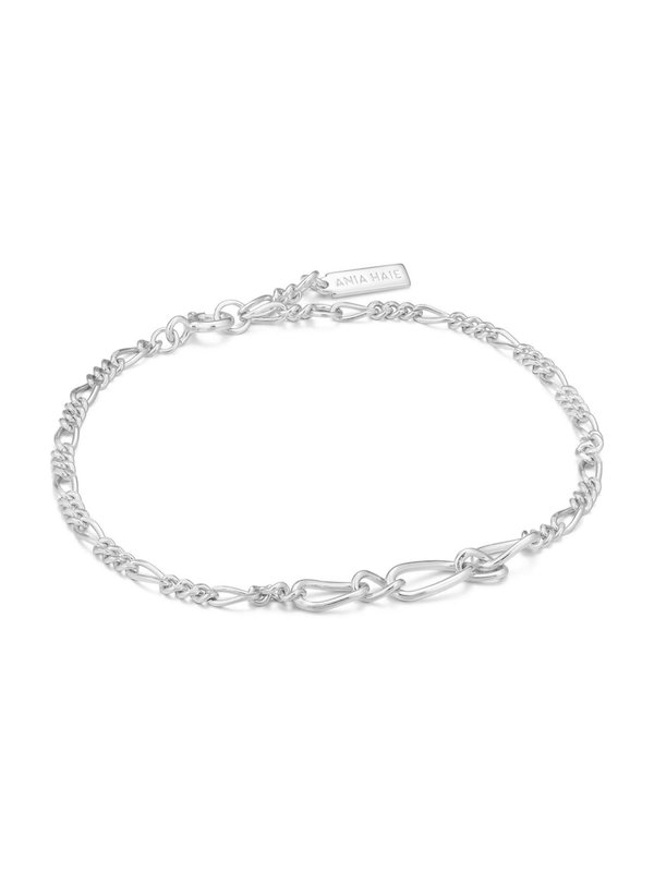 Ania Haie Bracelet Ania Haie Figaro Chain Bracelet Silver