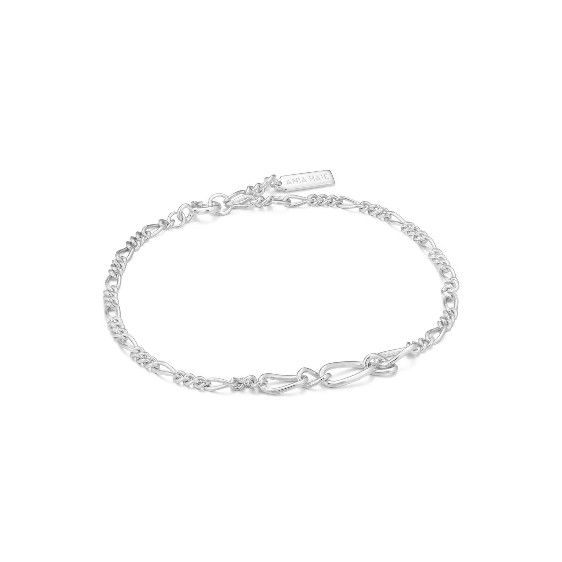 Bracelet Ania Haie Figaro Chain Bracelet Silver
