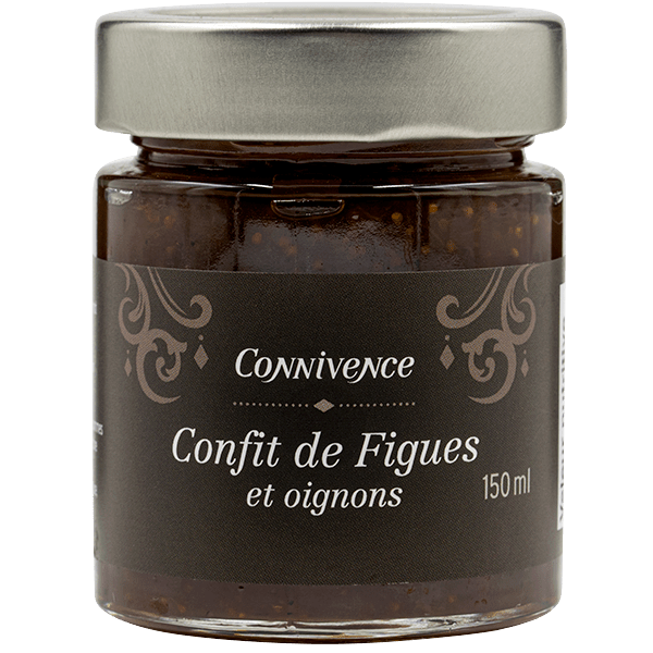 Confit de figues et oignons de Connivence