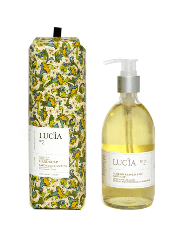 Lucia N°2 Savon pour les mains à l'huile d'olive et feuille de laurier Lucia