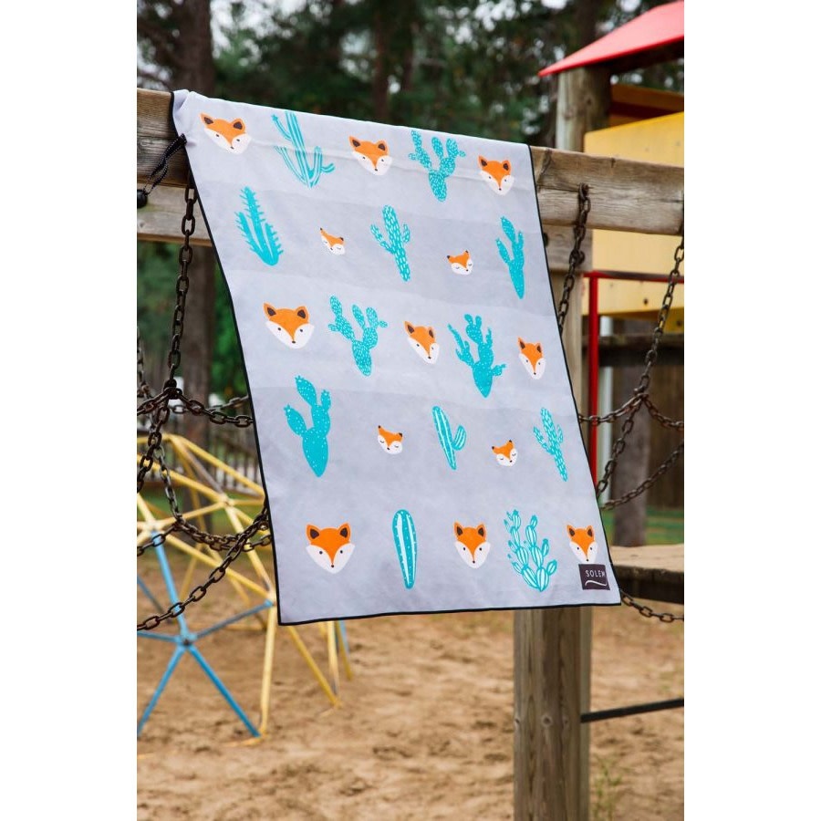 Serviette de plage Solem Les renards futés