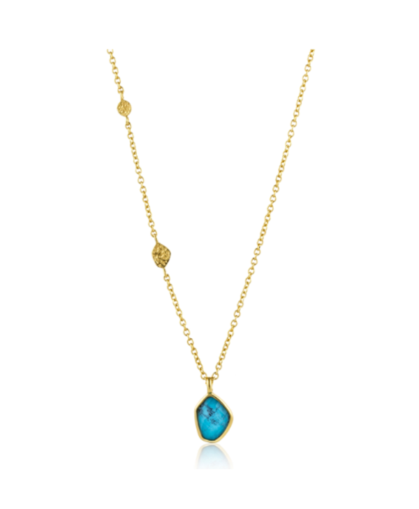 Collier Ania Haie Gold Turquoise Pendant