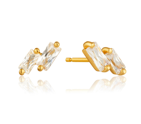 Boucles d'oreilles Ania Haie Glow Gold Stud