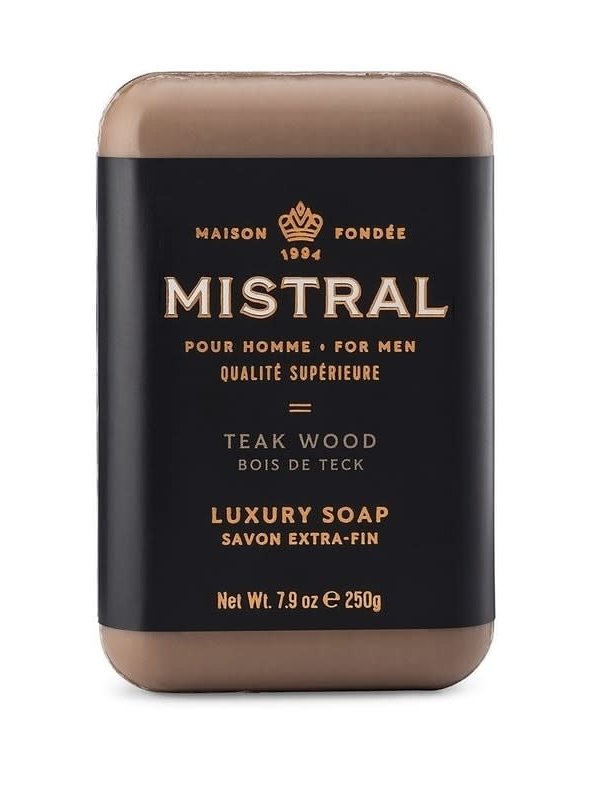 Mistral Barre de savon Mistral TEAK WOOD: