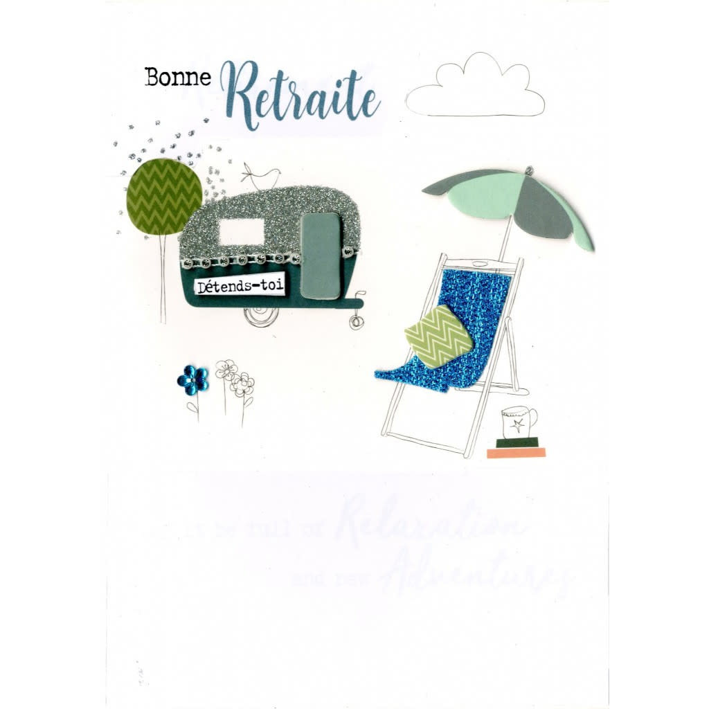 Carte De Souhait Bonne Retraite Boutique Amandine