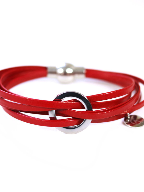 Cré-Art Bracelet Lara rouge