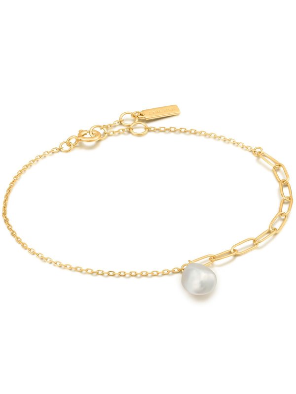 Ania Haie Bracelet Ania Haie Gold Pearl Chunky