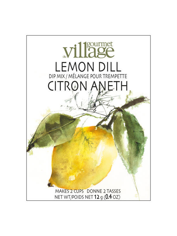 Gourmet du Village Mélange pour Trempette Citron Aneth Gourmet du Village (12gr)