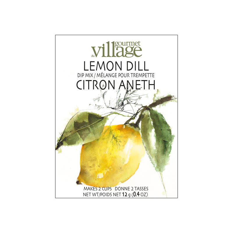 Mélange pour Trempette Citron Aneth Gourmet du Village (12gr)