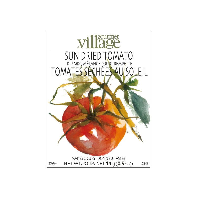Mélange pour Trempette Tomates séchées au soleil Gourmet du Village (18gr)