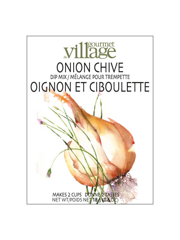 Gourmet du Village Mélange pour Trempette Oignon et Ciboulette Gourmet du Village (18gr)