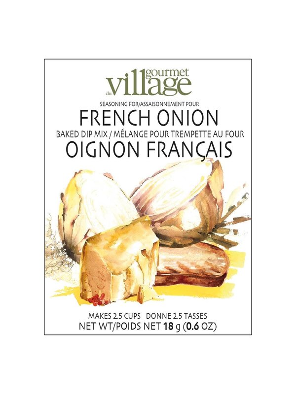 Gourmet du Village Mélange pour Trempette Oignon Français Gourmet du Village (18gr)