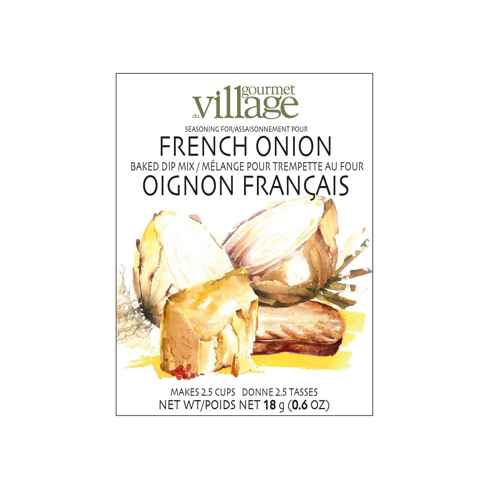 Mélange pour Trempette Oignon Français Gourmet du Village (18gr)