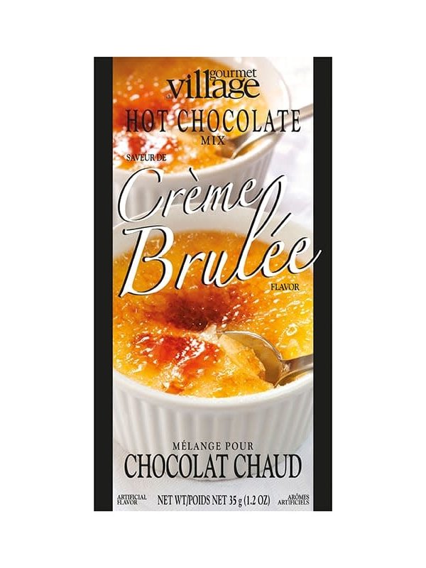 Gourmet du Village Chocolat Chaud Crème brûlée  Gourmet du Village