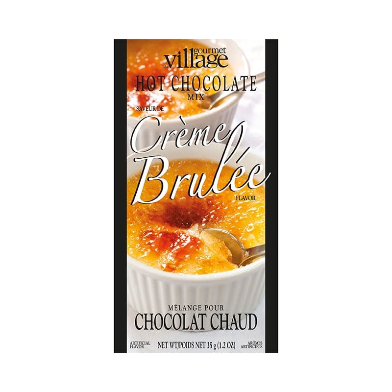 Chocolat Chaud Crème brûlée  Gourmet du Village