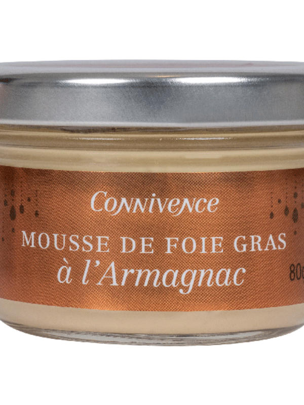 Connivence Mousse de foie gras à l'armagnac