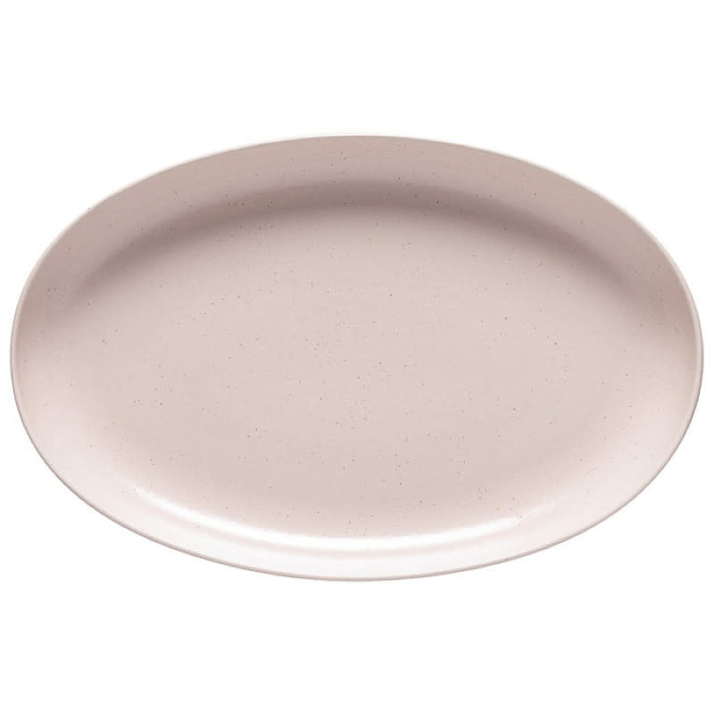 Assiette de service oval Pacifica Marshmallow