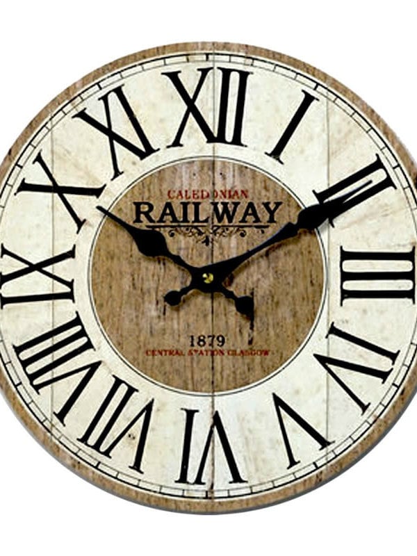 Nostalgia Horloge Railway