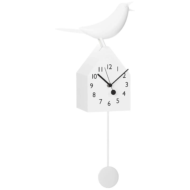 Horloge Birdhouse motion clock Blanc