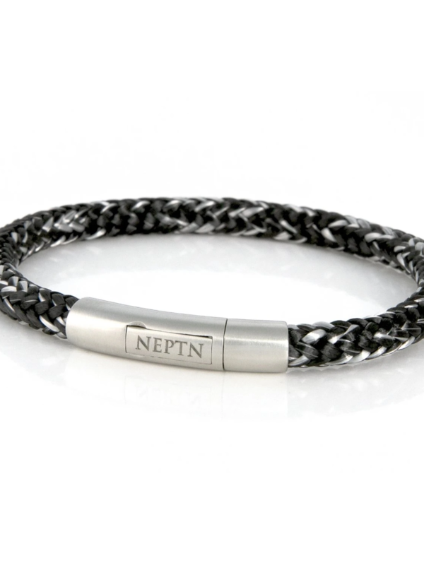 Neptn BRACELET NEPTN SAILOR Neptn Pro STEEL 6 R Salt-Pepper-Rope