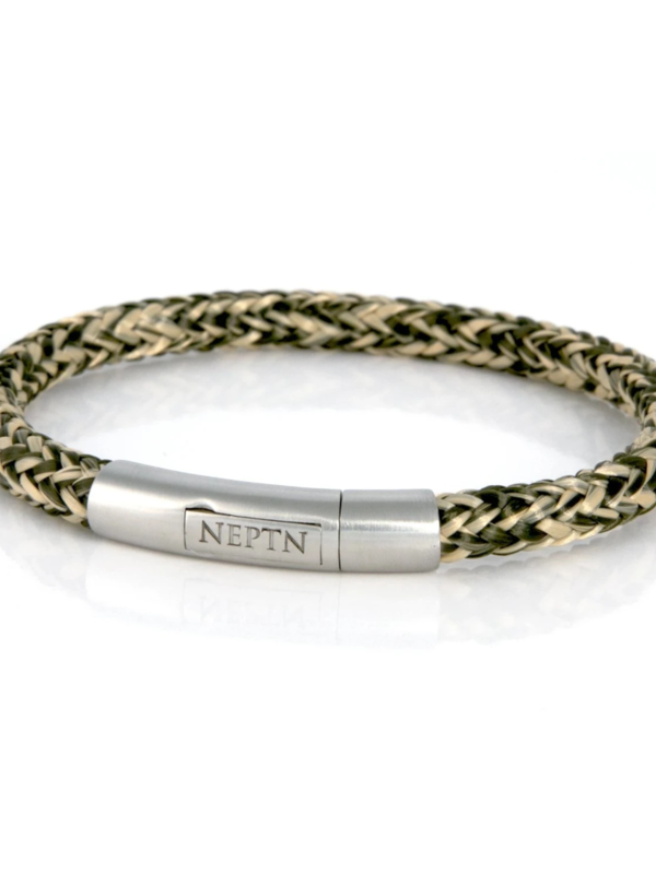 Neptn BRACELET NEPTN SAILOR Neptn Pro STEEL 6 R Seagrass Kelp-Rope