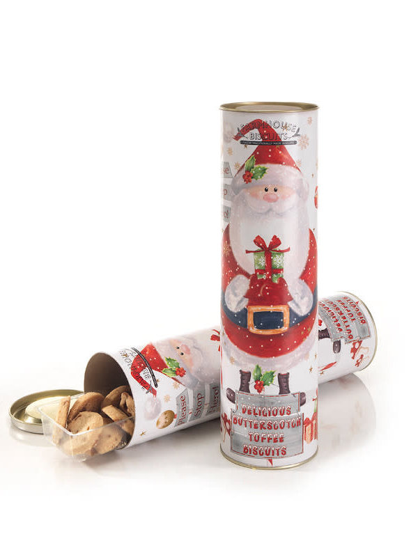 Tri-Connect Biscuit Giant Santa Tube