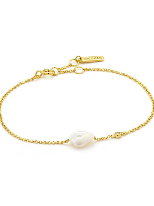 Ania Haie Bracelet Ania Haie Gold Pearl B019-01G