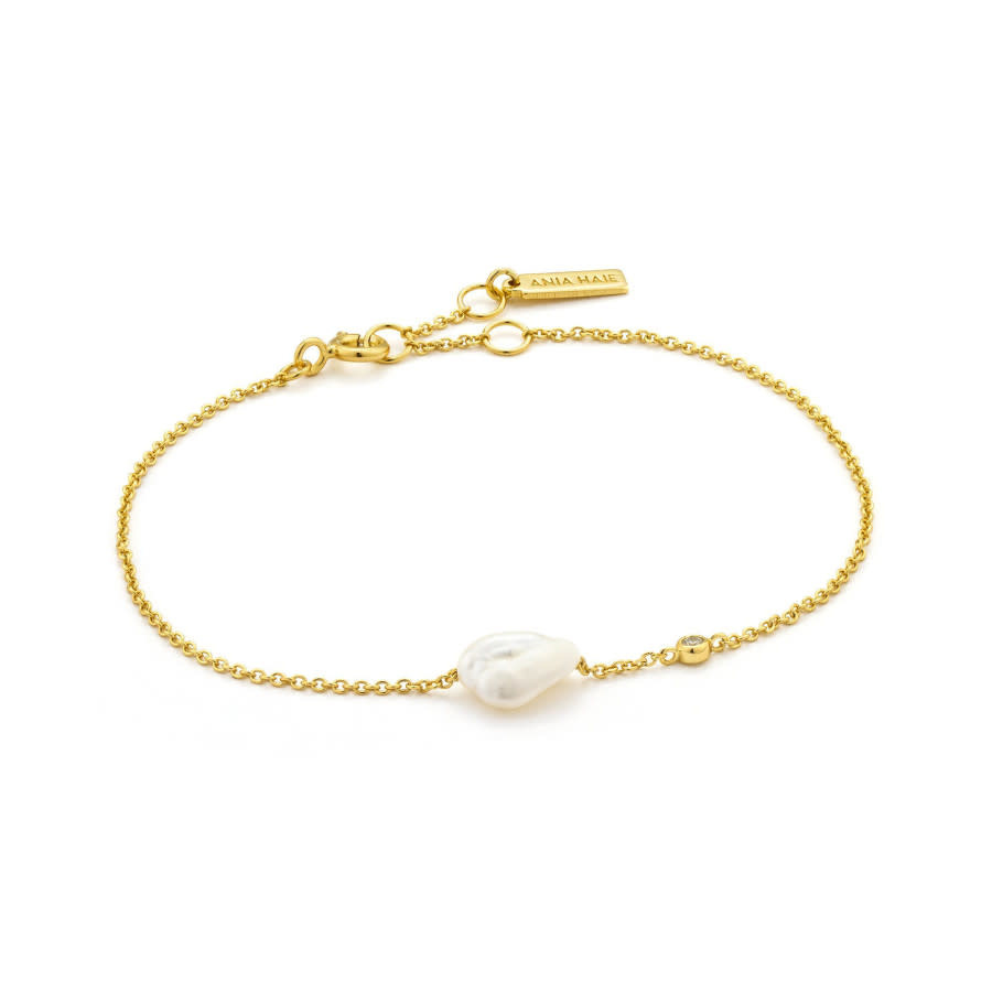 Bracelet Ania Haie Gold Pearl B019-01G