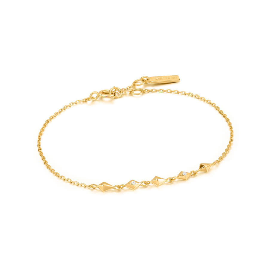 Bracelet Ania Haie Spike Gold