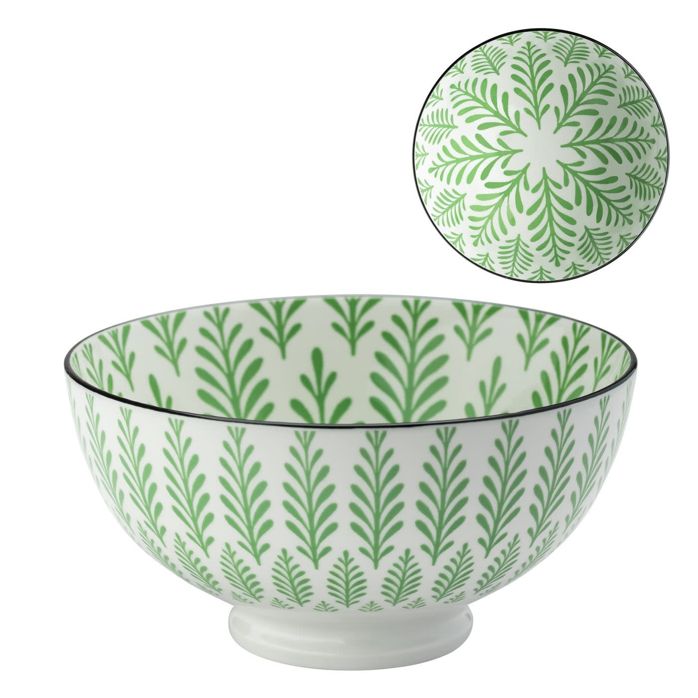 Bol en porcelaine Kiri 6 Green Cyprus