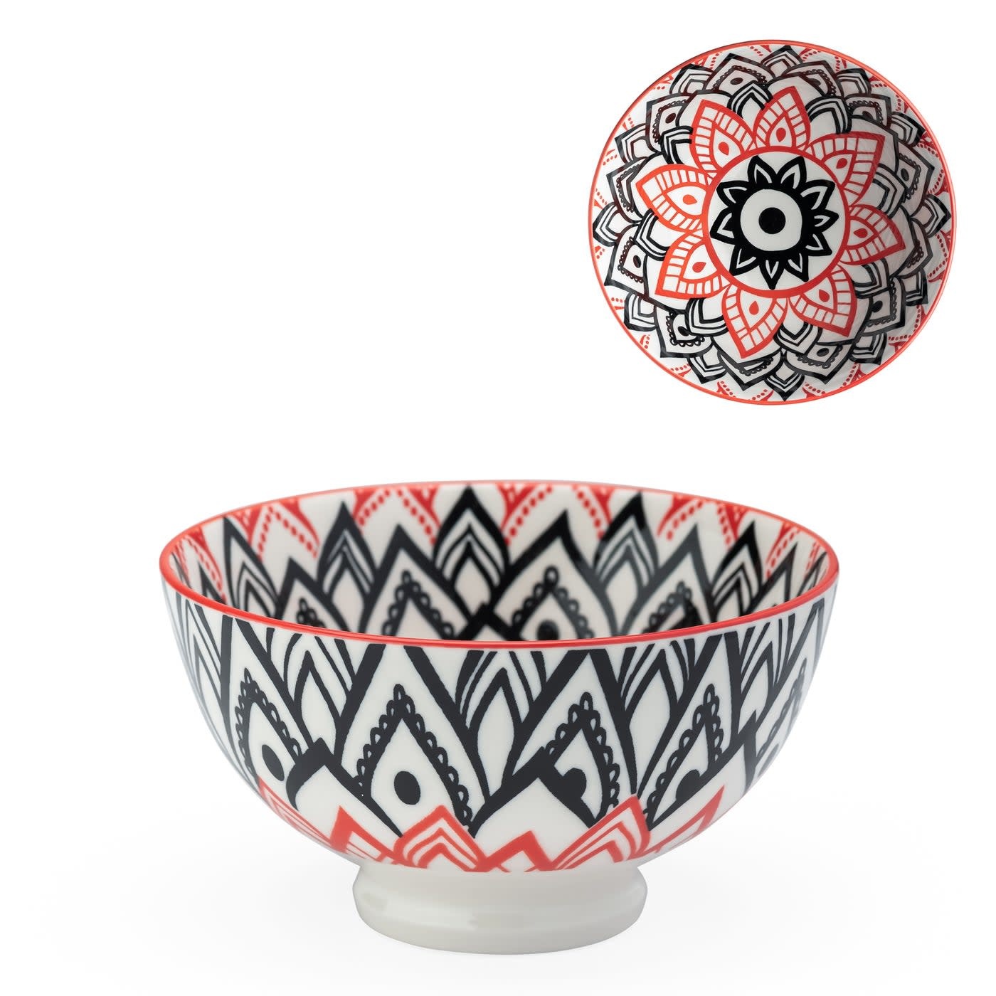 Bol Torre & Tagus Kiri en Porcelaine 4.5 pouces -Lotus Mandala