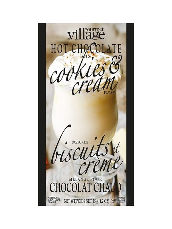 Gourmet du Village Chocolat  Chaud Biscuits et Crème Gourmet du Village