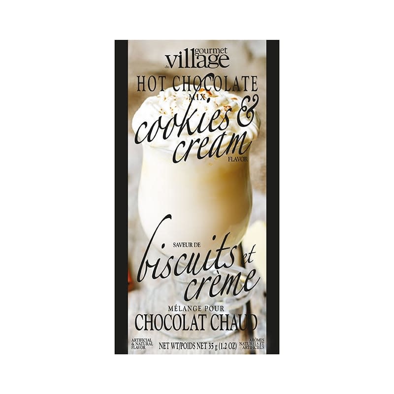 Chocolat  Chaud Biscuits et Crème Gourmet du Village