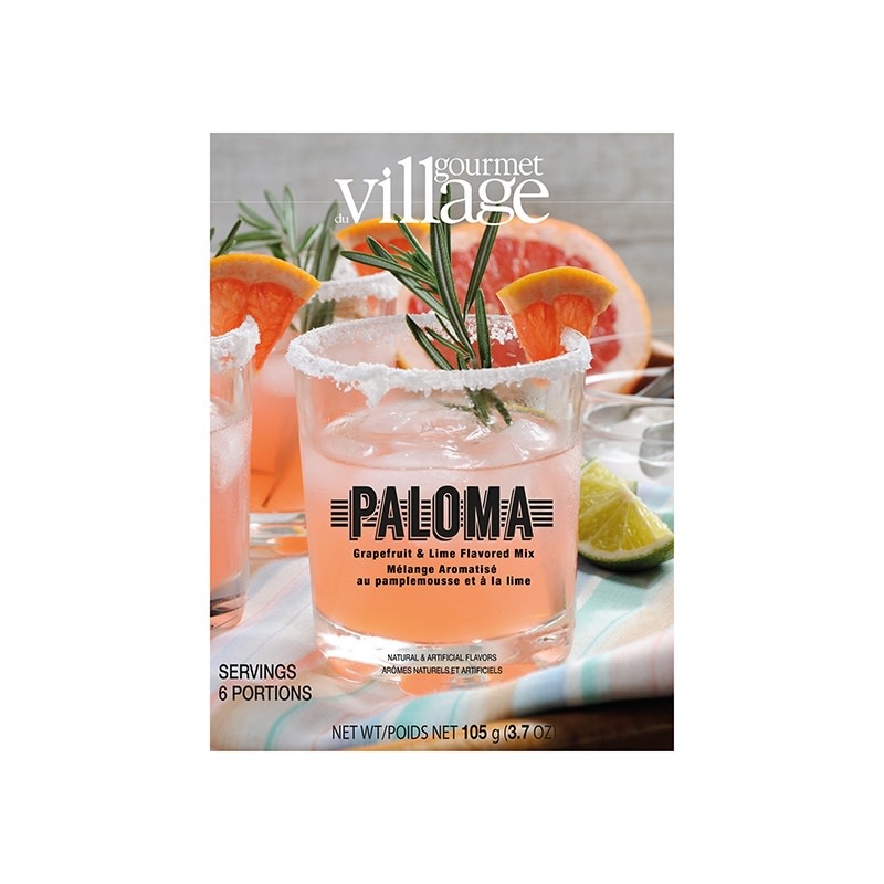 Mélange  aromatisé Paloma au pamplemousse et à la lime  Gourmet du Village (105g)