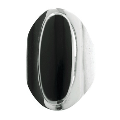 Bague D.S.A. Onyx Ovale Coté Ouvert  RS1049